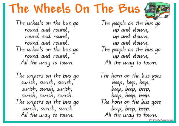 The Wheels on the Bus Rhyme